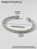 Stainless Steel Gold Color Wire Knot Bracelet Hip Hop Women Men Open Cuff Bangle Pulseira Bileklik Jewelry Gifts - Image 5