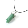 Hexagonal Column Quartz Necklaces Turquoises Pink Crystal Pendent Necklace For Women Chain Stone Choker Jewelry - Image 7