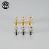1/5PCS Implant Titanium Different Size Flower Zirconia Labret 16G Internal Threaded Cartilage Helix Lobe Earring Piercing - Image 4