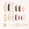 Pearl Brooch Clip with Floral and Colorful Stone Options - Image 27