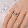 Ring Silver Snake Shape Zircon Ring For Women Girls Jewelry Birthday Anniversary Gifts - Image 4
