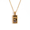 Tarot Queen Lover Magician Moon Necklace Stainless Steel Jewelry Gold Plated Decoration - Image 8