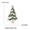 Christmas Rhinestones Star Tree Brooches for Women Unisex Classic Corsage Pins Office Party Friend Gifts Jewelry Accessories - Image 22