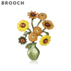 various styles women plants flower accessories badges pearl plant buckle pin brooch - Image 7