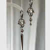 Goth Jewelry Stainless Steel Rivet Piercing Pearl Earrings Women Grunge E Girl Punk Cool Accessories Y2K Charm Drop Earrings - Image 3