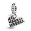 Charms Silver Travel Rome Paris Italy Plane Dangle Charms Fit Pan Bracelet Beads Making Pendants Jewelry - Image 21