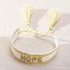 Bohemia Embroidery Letters Woven Tassel Bracelet For Women Handmade Adjustable Rope Braided Bracelet Retro Jewelry Gift - Image 8