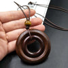 Retro Wooden Collar Decoration Female Jewelry Neck Accessories Clothing Pendant Necklace Sweater Necklace Sweater Chain - Image 5