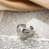 Vintage Stainless Steel Rings for Women Punk Chunky Irregular Smooth Adjustable Open Ring Jewelry Weddings Gifts - Image 53