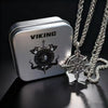 316L Stainless Steel Viking Rune Compass Pendant Chain Necklace For Men Jewelry Vintage Accessories - Image 3