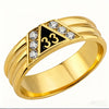 Classic 33 Masonic Ring Stainless Steel Jewelry Freemasonry Mason Biker Men Ring - Image 5