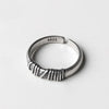 Bfclub Silver Rings For Women Men Jewelry Finger Adjustable Open Vintage Knots Ring For Party Birthday Gift - Image 5