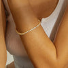 Dazzling Tennis Bracelet For Women Men 4/5mm Shiny Zircon Iced Out Chain Crystal Couple Men's Women's Bracelet Jewelry - Image 3
