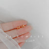 Korean Minimalism Gold Color Small Leaf Butterfly Stud Earrings for Women Daily Wear Ear Girls Pierc Gifts - Image 14