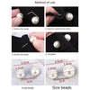 Imitation Pearl Double Head Brooch Pin Waist Clip Set - Image 19
