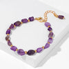 Multicolor Bead Bracelet with Square Spacer Details and Stone-Look Options - Image 3