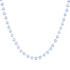 1pc Stainless Steel Necklace Multicolor Round Glass Beaded Chain Necklace For Women Party Club Collar Choker Necklace Jewelry - Image 14