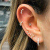 Piercing Constellation Earrings Women 1pc Daith Helix Body Jewelry Silver Color Cartilage Ear Accessories Conch Rook Tragus Lobe - Image 2