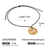Stainless Steel Micro Cord Necklaces Women Statement Metal Gold Plated Jewelry collares - Image 11