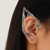 Elf Ear Cuff with Flower and Leaf Details - Image 4