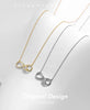 MODIAN 925 Sterling Silver Infinite Love Necklace Romantic Embrace Heart Pendant Link Chain For Women Anniversary Jewelry Gifts