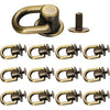 1/10pcs D-shaped Ring Bag Clip Buckles Retro Metal Double Buckle Handbag Chain Handles Connector Bag Strap Hardware Accessories - Image 10
