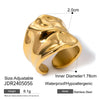 Sculptural Adjustable Ring in Multiple Gold-Tone Designs - Image 12