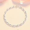Silver 4MM Twisted Rope Bracelets For Women Men Minimalist Couple Chain Bracelet Male Unisex Jewelry Gifts - Image 11