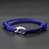 Simple Style Double Layered Marine String Bracelet For Men Women Sliding Adjustable 3mm Thin Rope Nautical Braclet Pulseria - Image 7