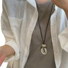Irregular Pendant Jewelry for Women Simple Rope Chain Long Necklace Adjustable Casual Versatile Accessories Gifts - Image 5