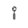 1 Pcs Clip On Hoop Earrings For Men Women Stainless Steel Fake Non Piercing Magnetic Dangle Earring Black Huggie Hoop - Image 14