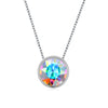 Crystals from Austria Mini Round Beads Pendant Necklace Silver Color Choker for Women Girls Party Daily Jewelry 8MM - Image 17