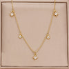 Vintage Stainless Steel Zircon Star Charms Necklaces For Women Elegant Gold Plated Chain Necklace Choker Jewelry - Image 4
