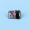 Cute Cat Enamel Pins " "Brooches Metal Lapel Pin Badge Backpack Accessories Jewelry Friend Gifts - Image 9