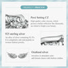 Silver Hip Hop Vintage Couples Creative Angel Wings Stud Earrings Women Punk CZ Studs Birthday Jewelry Gift - Image 13