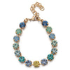 6mm Zirconia Claw Setting Bracelet and Necklace Sets Crystal Colorful Choker Jewelry - Image 22