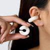 C-Shaped Resin Clip-On Earrings in Multiple Colors - Image 6
