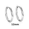 Vintage Sun Evil Eye Moon Star Rectangle Dangle Earring Metal Hoops Stainless Steel Earrings For Women Men Jewelry Gifts - Image 20
