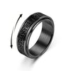 Viking Celtic Knot Rune Rings For Men Rotating Stainless Steel Relife Spinning Ring Antiestres - Image 1