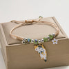 Cartoon Enamel Animal Cat Flower Bracelet for Women Men Charm Pet Pendant Strap Rope Bracelets Handmade Friendship Jewelry - Image 5