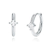 1Pair Crystal Heart Tragus Hoop Earring For Women Girls Huggie Earring For Cartilage Helix Piercing Jewelry Lobe Hoops - Image 7