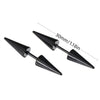 Rock Punk Stainless Steel Black Dangle Pendant Punk Minimalist Hanging Woman's Drop Earring for Man Piercing Ear Jewelry - Image 8