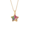 Bling Zircon Star Pendant Necklaces for Women Girls Stainless Steel Chain Cute Star Jewelry Gifts for Friends Lover - Image 5