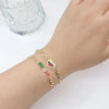 Venezuela Colombia Mexico Flag Cuban Chain Bracelet for Women Men Enamel Country Map Heart Charm Bracelet Patriotic Jewelry Gift - Image 6