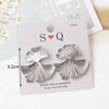 Ginkgo Biloba Dangle Earrings for Women Gold Color Metal Statement Drop Earrings Boucle D'Oreille Unusual Earrings - Image 9