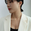 Stainless Steel Chain Necklace with Long Tassel Details - Image 68