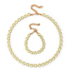 6mm Crystal Necklace Bracelet Set For Women Colorful Boho Color Zirconia Claw Seting Jewelry Set - Image 10