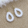 Small Earrings National Flag Colors Water Drop Earrings for Women Handmade Beads Crystal Earrings Gift Jewelry - Image 27