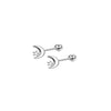 Two-Piece Stainless Steel Cartilage Stud Set with Multiple Motif Designs - Image 9
