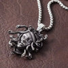 Vintage Snake Animal Medusa Pendant Necklace Stainless Steel For Men Hip Hop Style Accessories Jewelry Party Gift - Image 2